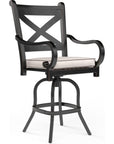 Monterey Sunbrella Outdoor Barstool - LOOMLAN - Sunset West - Outdoor Bar Stools