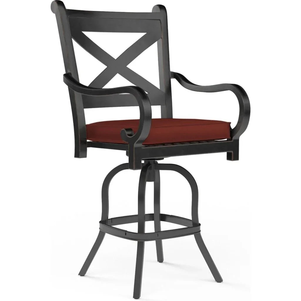 Monterey Sunbrella Outdoor Barstool - LOOMLAN - Sunset West - Outdoor Bar Stools