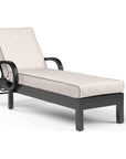 Monterey Sunbrella Outdoor Chaise Lounge - LOOMLAN - Sunset West - Outdoor Chaises