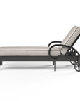 Monterey Sunbrella Outdoor Chaise Lounge - LOOMLAN - Sunset West - Outdoor Chaises