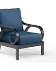 Monterey Sunbrella Outdoor Club Chair - LOOMLAN - Sunset West - Outdoor Accent Chairs
