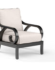 Monterey Sunbrella Outdoor Club Chair - LOOMLAN - Sunset West - Outdoor Accent Chairs