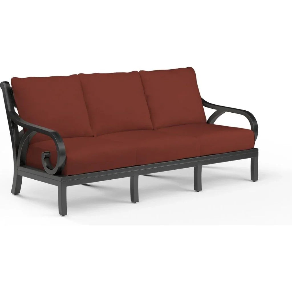 Monterey Sunbrella Outdoor Couch - LOOMLAN - Sunset West - Outdoor Sofas &amp; Loveseats