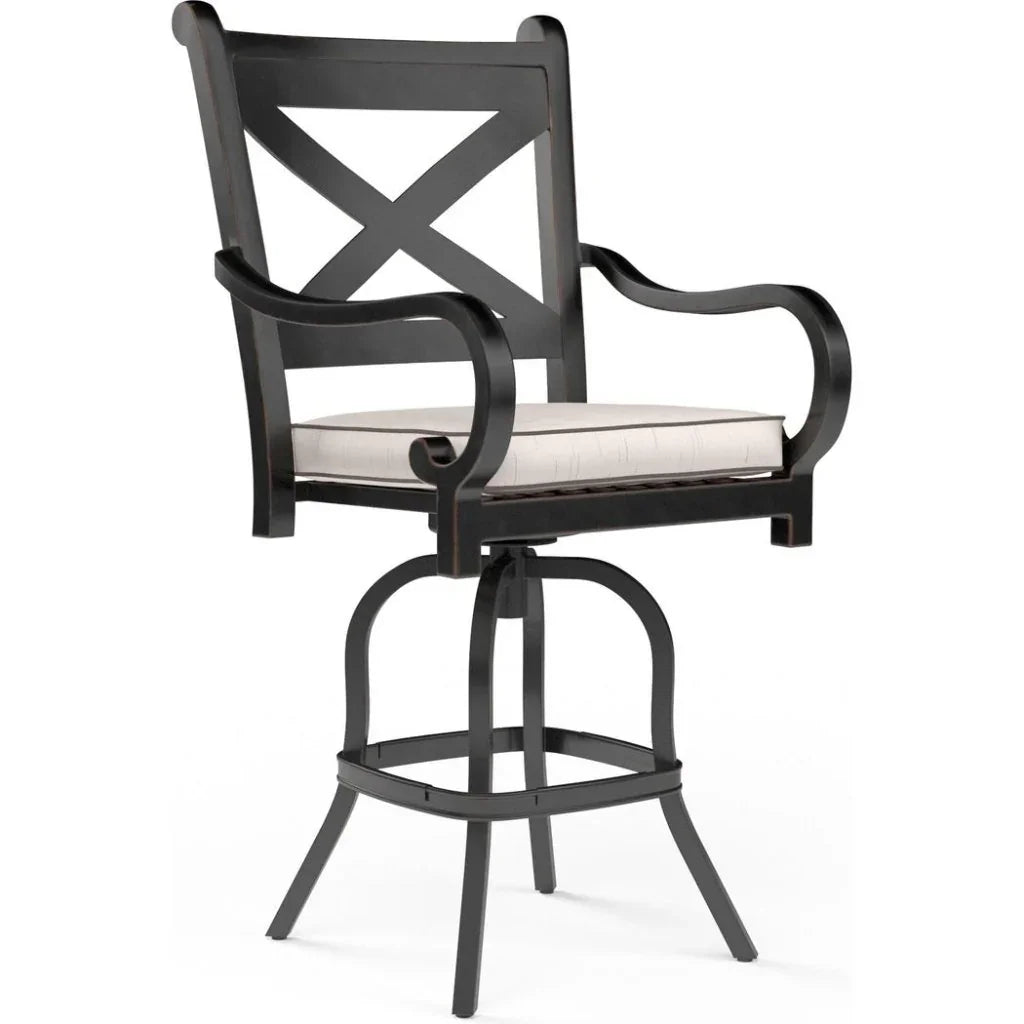 Monterey Sunbrella Outdoor Counter Stool - LOOMLAN - Sunset West - Outdoor Counter Stools