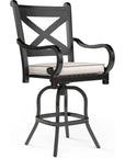 Monterey Sunbrella Outdoor Counter Stool - LOOMLAN - Sunset West - Outdoor Counter Stools