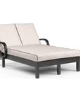 Monterey Sunbrella Outdoor Double Chaise - LOOMLAN - Sunset West - Outdoor Chaises