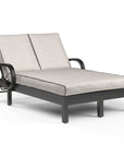 Monterey Sunbrella Outdoor Double Chaise - LOOMLAN - Sunset West - Outdoor Chaises