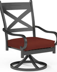 Monterey Swivel Outdoor Dining Chair 2PC - LOOMLAN - Sunset West - Outdoor Dining Chairs