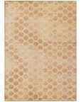 LOOMLAN Rugs Myrianna Orange Washable Indoor-Outdoor Rug