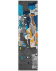 LOOMLAN Rugs Mysa Charcoal Washable Indoor-Outdoor Rug