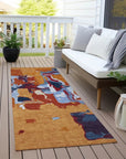 LOOMLAN Rugs Mysa Copper Washable Indoor-Outdoor Rug