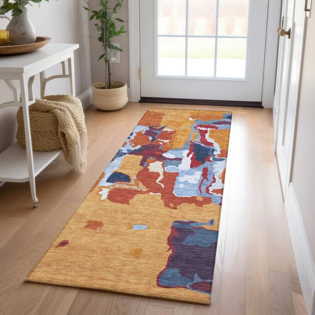 LOOMLAN Rugs Mysa Copper Washable Indoor-Outdoor Rug