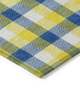 LOOMLAN Rugs Nahlia Gold Washable Indoor-Outdoor Rug