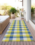 LOOMLAN Rugs Nahlia Gold Washable Indoor-Outdoor Rug