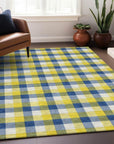 LOOMLAN Rugs Nahlia Gold Washable Indoor-Outdoor Rug