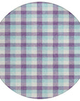 LOOMLAN Rugs Nahlia Purple Washable Indoor-Outdoor Rug