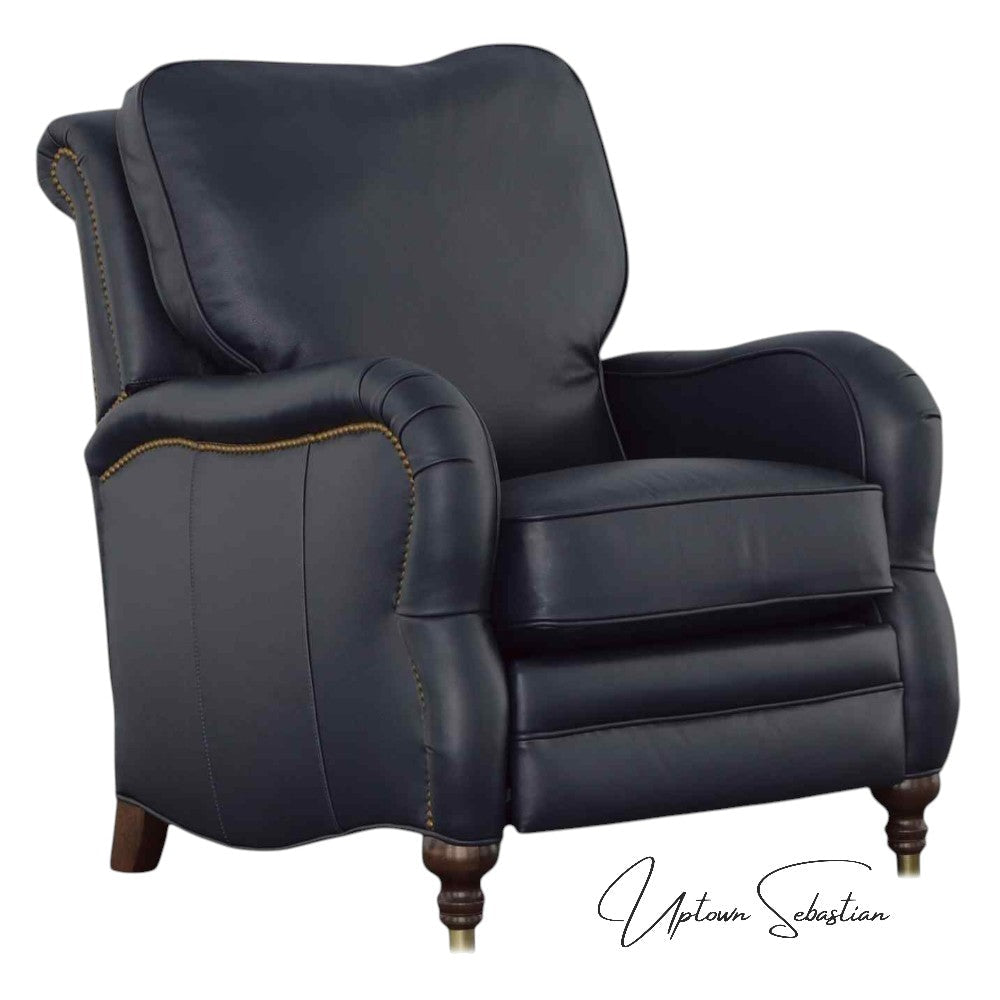 Uptown Sebastian Anchor Leather Power Push Button Recliner