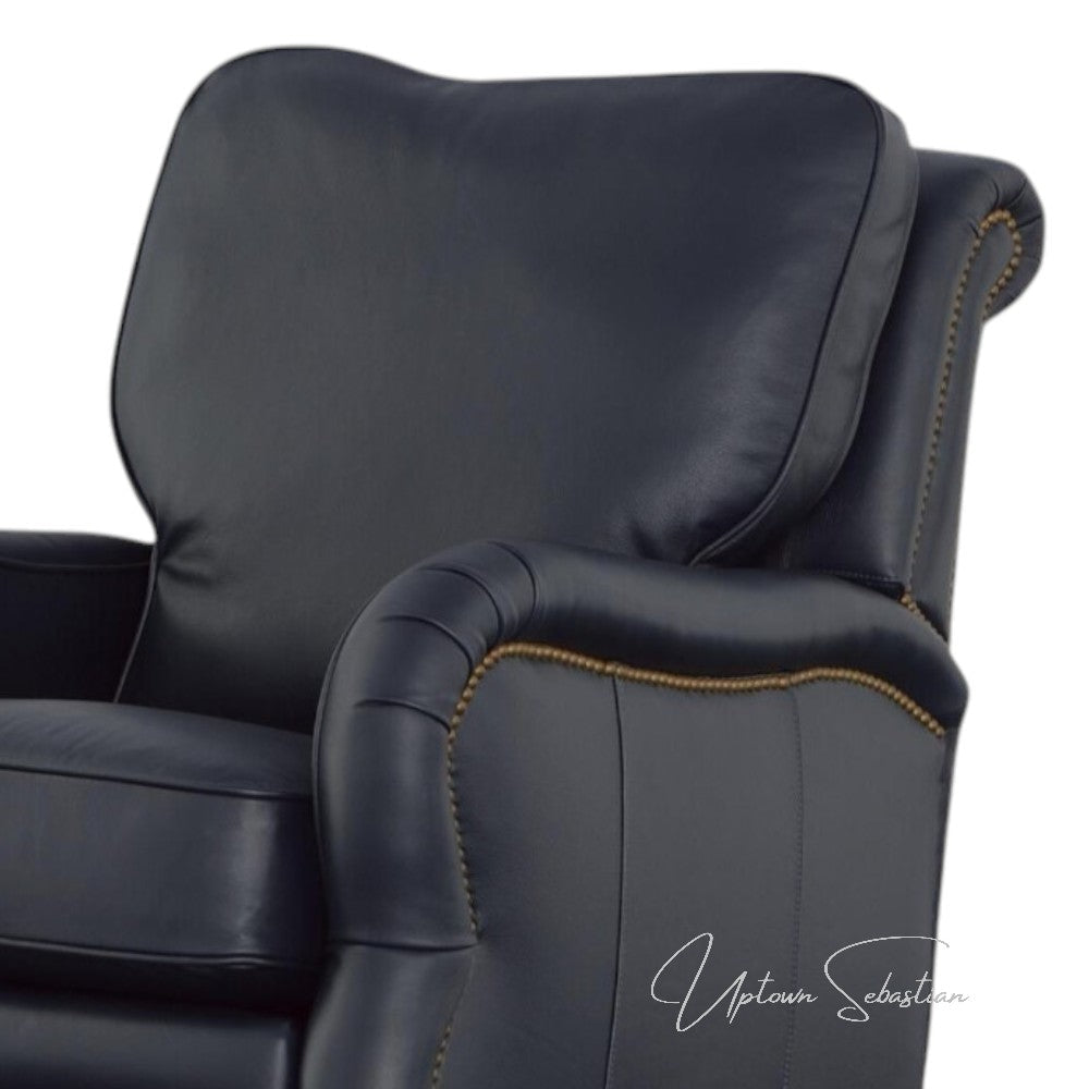 Uptown Sebastian Anchor Leather Power Push Button Recliner