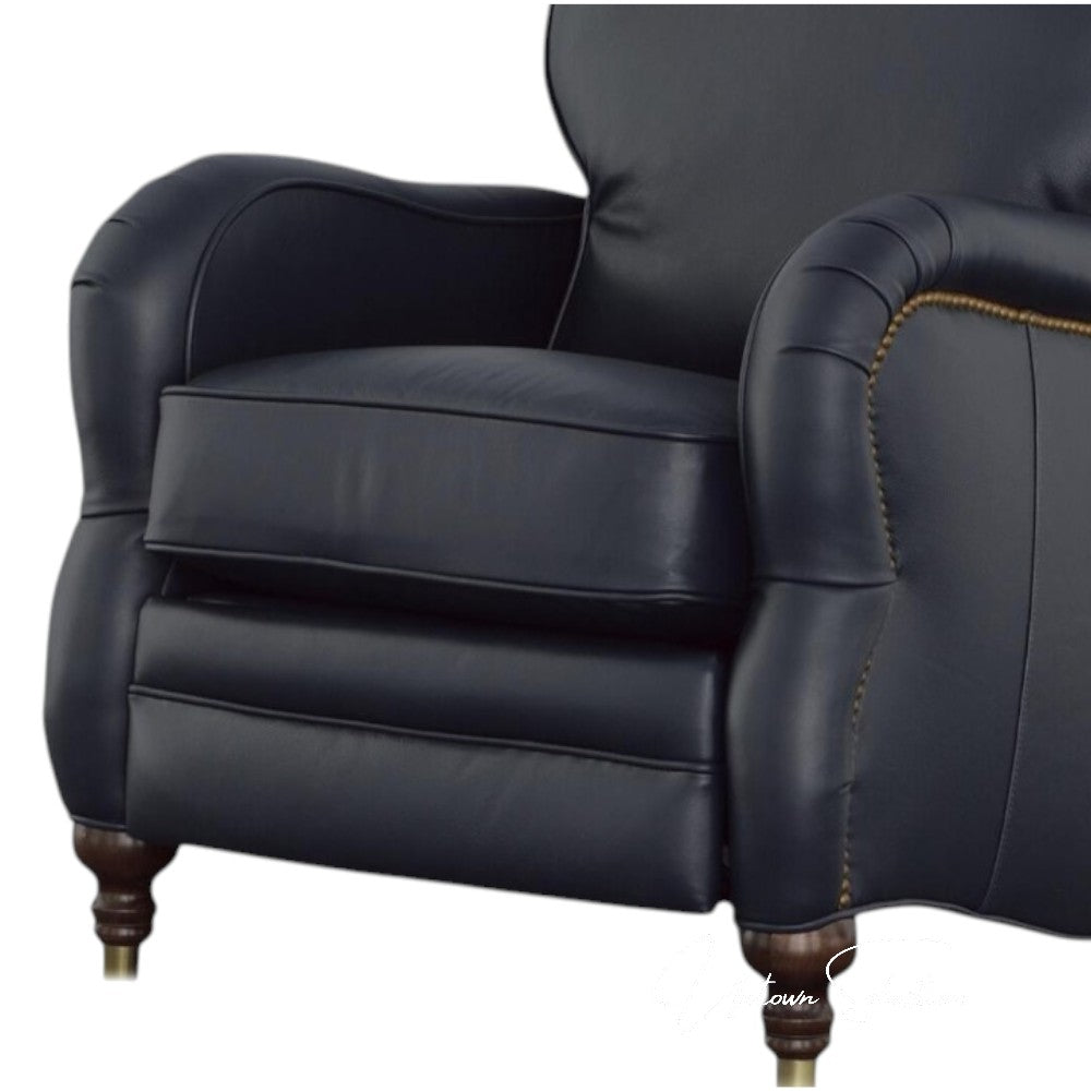 Uptown Sebastian Anchor Leather Power Push Button Recliner
