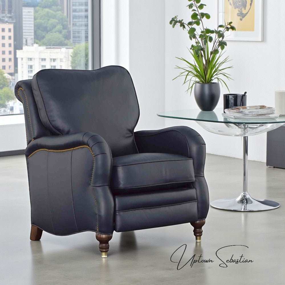 Uptown Sebastian Anchor Leather Power Push Button Recliner