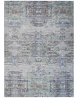 LOOMLAN Rugs Naya Brown Washable Indoor-Outdoor Rug