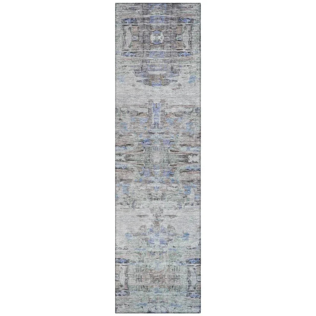 LOOMLAN Rugs Naya Brown Washable Indoor-Outdoor Rug