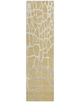 LOOMLAN Rugs Nazira Gold Washable Indoor-Outdoor Rug