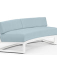 Newport Sunbrella Outdoor Curved Sofa - LOOMLAN - Sunset West - Outdoor Sofas & Loveseats