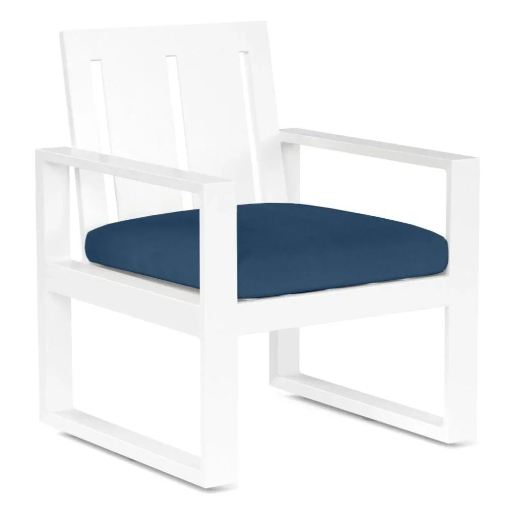 Newport Sunbrella Outdoor Dining Armchair 2PC - LOOMLAN - Sunset West - Outdoor Dining Chairs