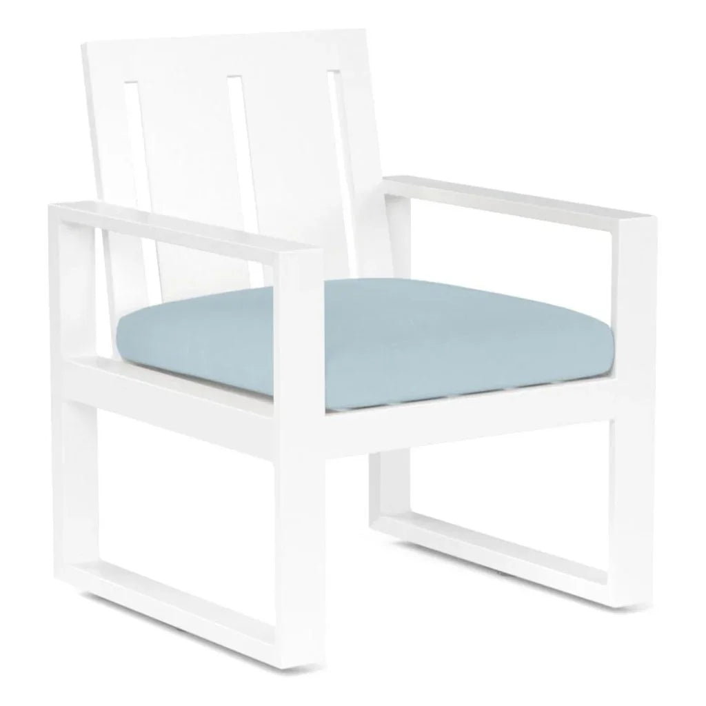 Newport Sunbrella Outdoor Dining Armchair 2PC - LOOMLAN - Sunset West - Outdoor Dining Chairs