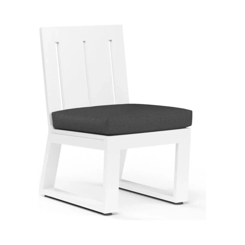 Newport Sunbrella Outdoor Dining Chair 2PC - LOOMLAN - Sunset West - Outdoor Dining Chairs