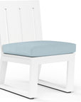 Newport Sunbrella Outdoor Dining Chair 2PC - LOOMLAN - Sunset West - Outdoor Dining Chairs