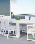 Newport Sunbrella Outdoor Dining Chair 2PC - LOOMLAN - Sunset West - Outdoor Dining Chairs