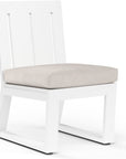 Newport Sunbrella Outdoor Dining Chair 2PC - LOOMLAN - Sunset West - Outdoor Dining Chairs