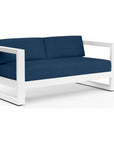 Newport Sunbrella Outdoor Loveseat - LOOMLAN - Sunset West - Outdoor Sofas & Loveseats