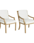 Castelle Nicoya Formal Arm Dining Chair Outdoor Living Castelle