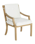 Castelle Nicoya Formal Arm Dining Chair Outdoor Living Castelle