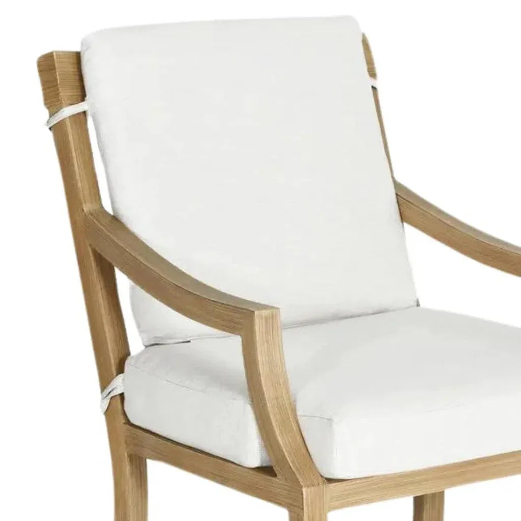 Castelle Nicoya Formal Arm Dining Chair Outdoor Living Castelle