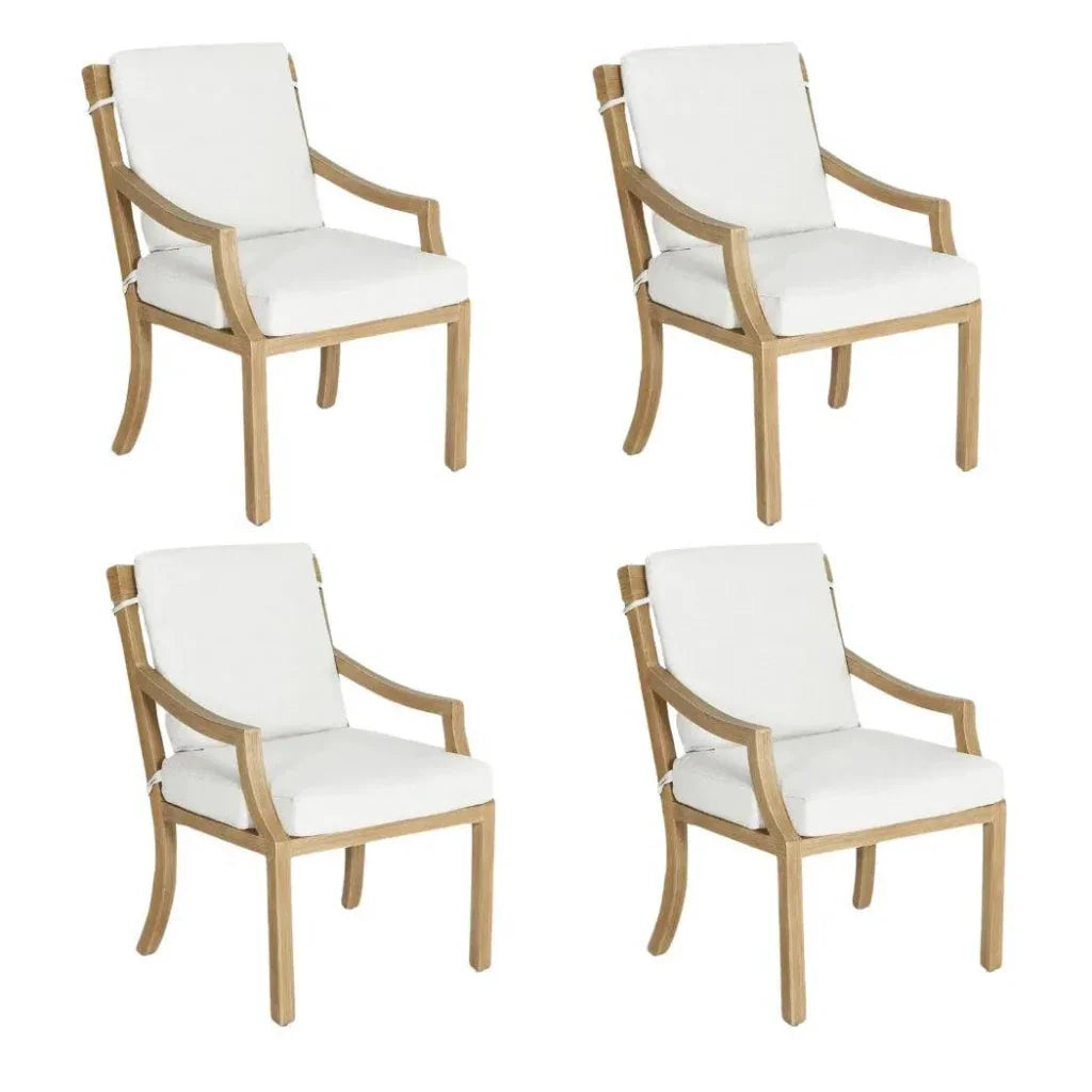 Castelle Nicoya Formal Arm Dining Chair Outdoor Living Castelle