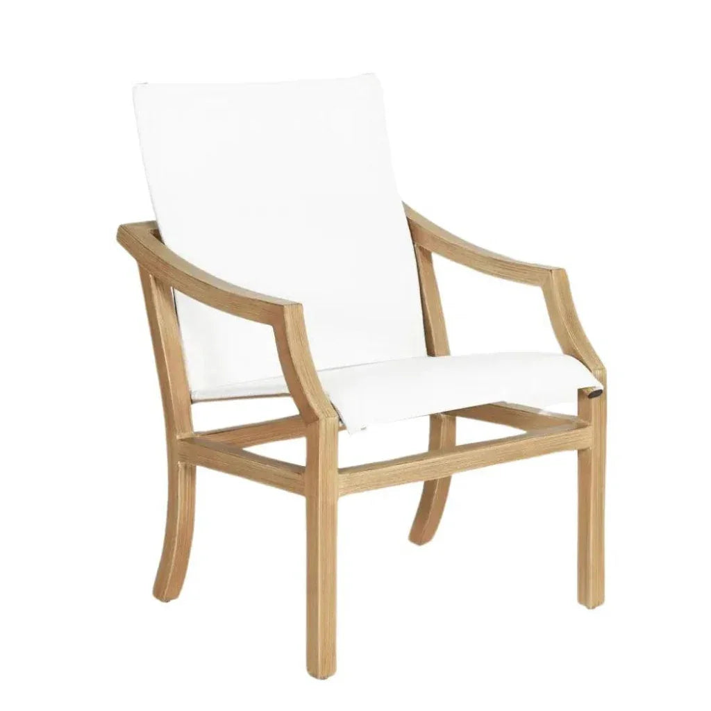 Castelle Nicoya Sling Dining Chair Outdoor Living By Castelle