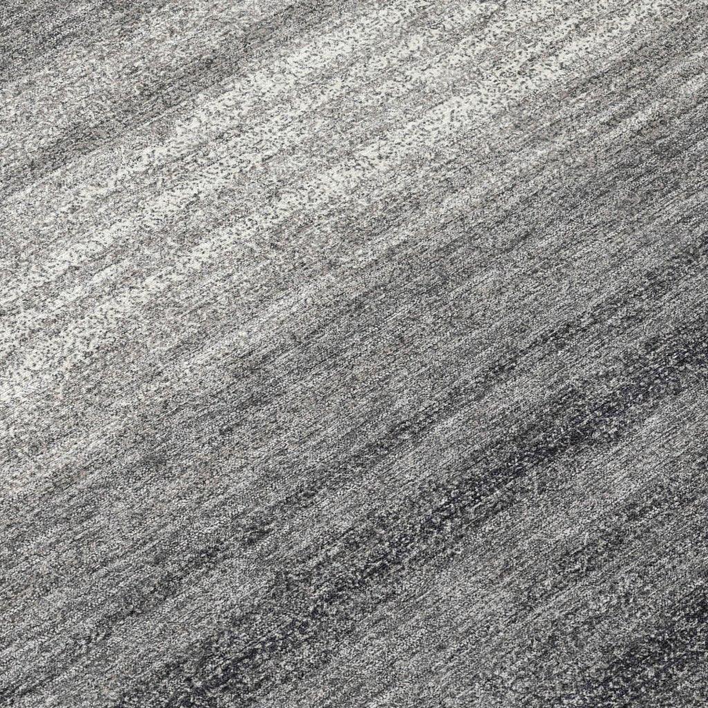 LOOMLAN Rugs Nira Gray Washable Indoor-Outdoor Rug