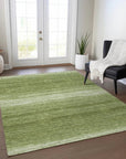 LOOMLAN Rugs Nira Green Washable Indoor-Outdoor Rug