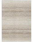 LOOMLAN Rugs Nira Ivory Washable Indoor-Outdoor Rug