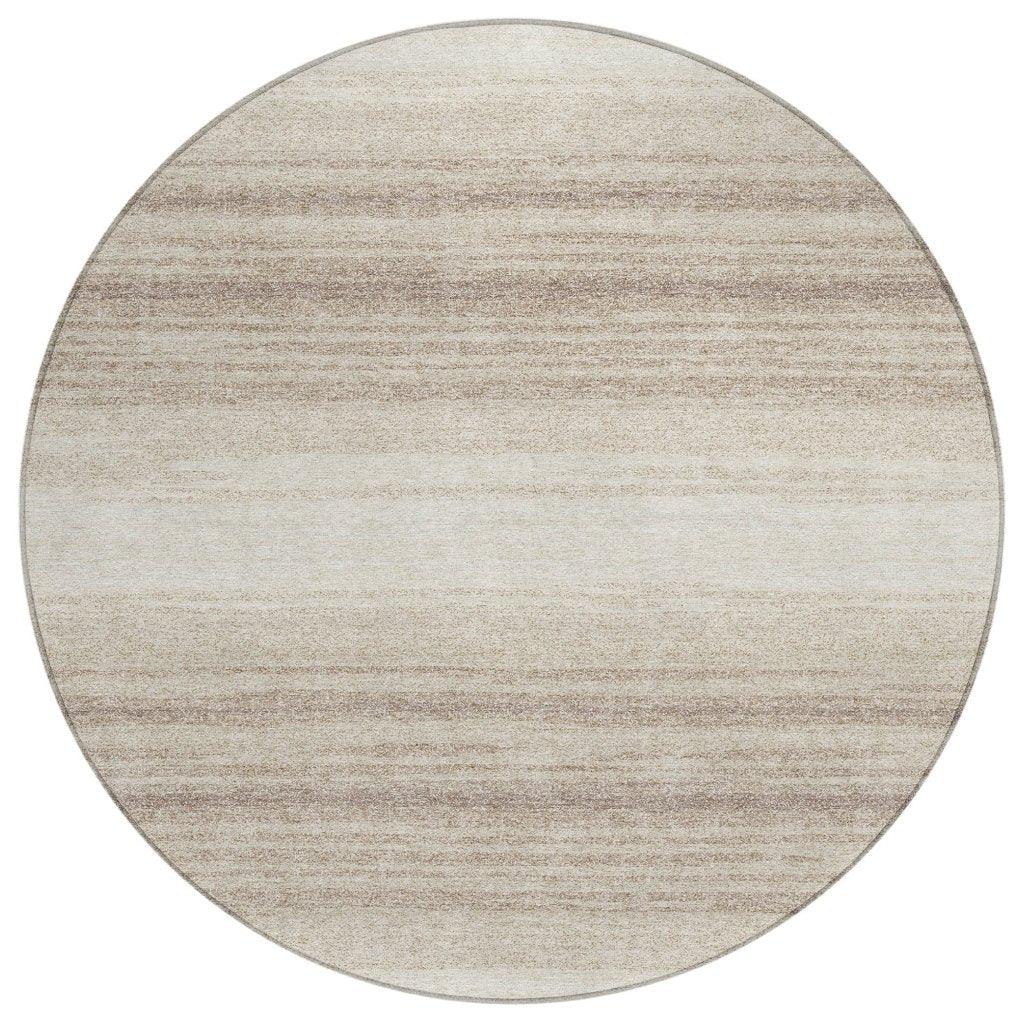 LOOMLAN Rugs Nira Ivory Washable Indoor-Outdoor Rug