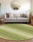 LOOMLAN Rugs Nira Lime Washable Indoor-Outdoor Rug