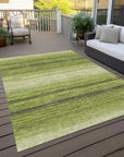 LOOMLAN Rugs Nira Lime Washable Indoor-Outdoor Rug