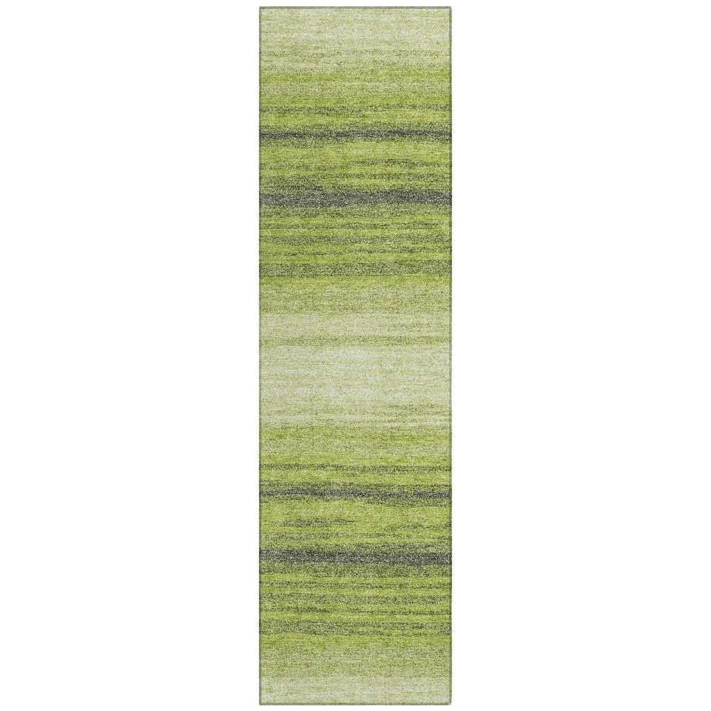 LOOMLAN Rugs Nira Lime Washable Indoor-Outdoor Rug