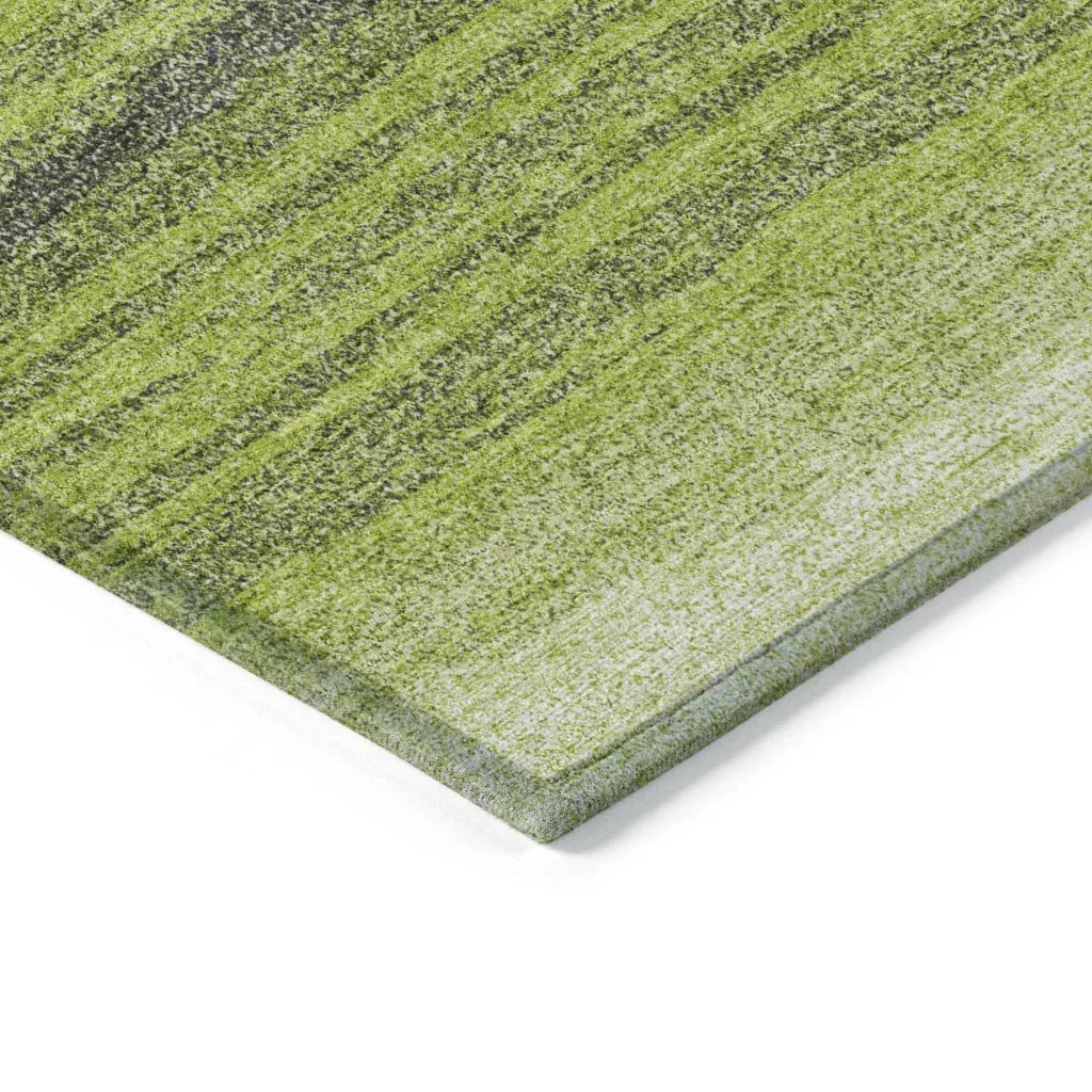 LOOMLAN Rugs Nira Lime Washable Indoor-Outdoor Rug