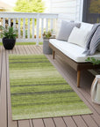 LOOMLAN Rugs Nira Lime Washable Indoor-Outdoor Rug