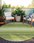 LOOMLAN Rugs Nira Lime Washable Indoor-Outdoor Rug